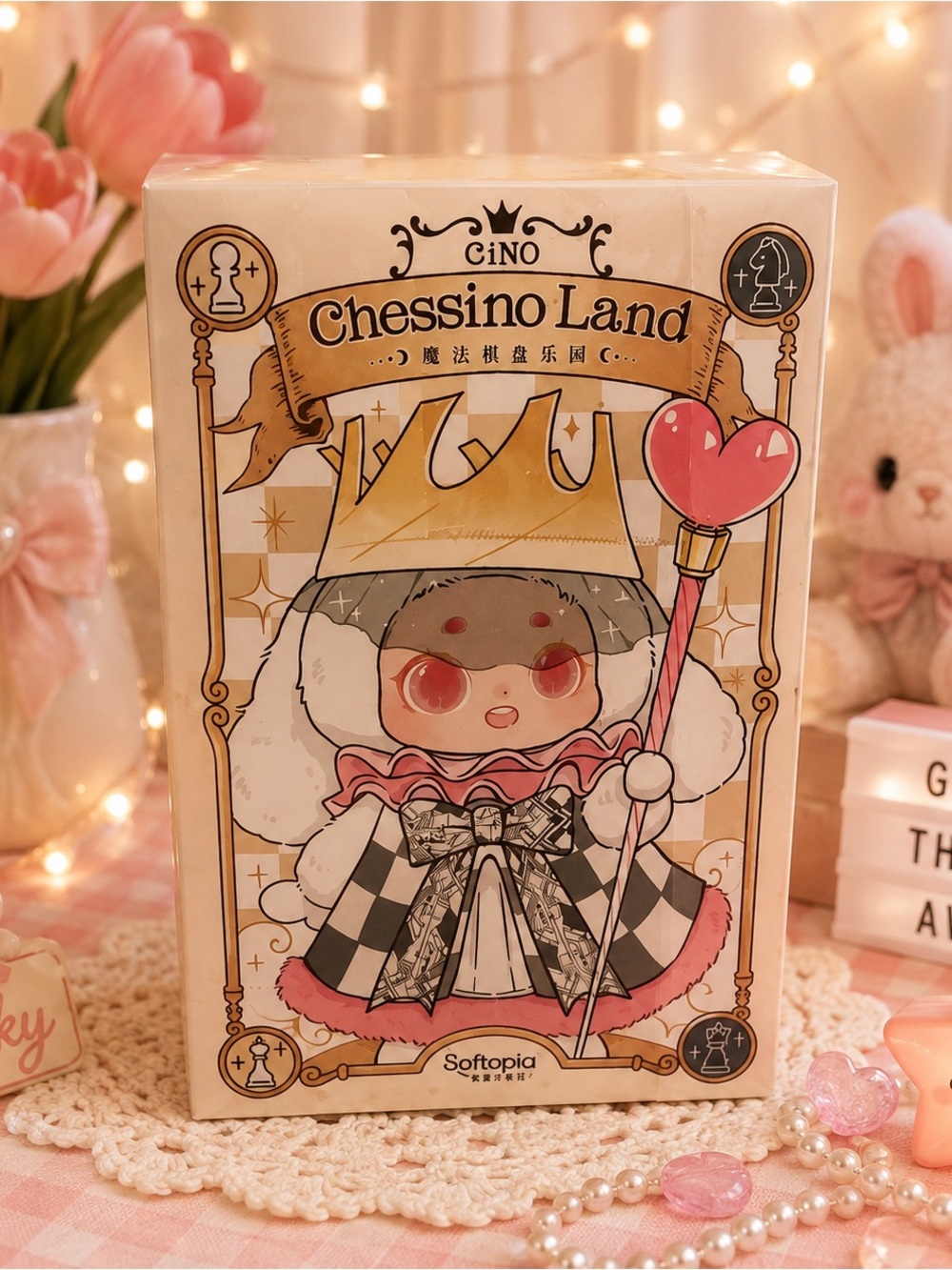 ♟️ CINO Chessino Land Series Premium Plush Luckybox – Softopia